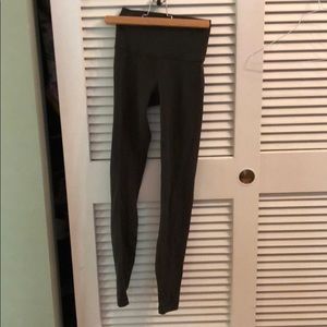 LuluLemon Army Green High Waist Leggins